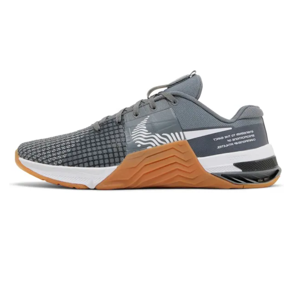 Nike - Chaussures d'entraînement Metcon 8 (Gris/Blanc)